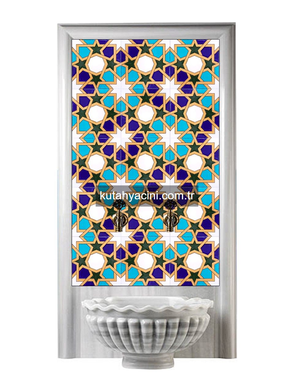 60X100 Kurna Başı Çini Karolar-17